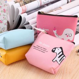 New cartoon calf elephant coin purse children zipper small wallets portable girls keys bag cute Card Holder Bag