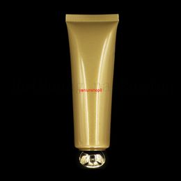 Perfume Bottle 50pcs 50g gold Soft Tube screw lid Empty Cosmetic Cream Lotion Shampoo Facial Cleanser Containersgood package
