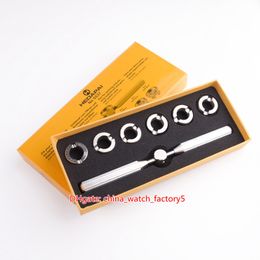 Professional Watch Accessories Opener Tools No.5537 NO5537 18.5mm 20.2mm 22.5mm 26.5mm 28.3mm 29.5mm 23x9.5x30CM Watches Repair Tools Kits Stainless Steel With Box