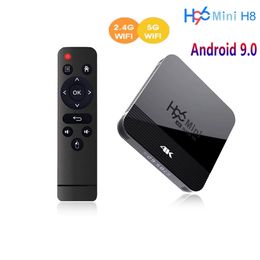 Android Box H96 Mini H8 TV Box Android 9.0 2GB 16GB RK3228 2.4G/5G Wifi BT4.0 4K Google Play Netflix Youtube Media Player