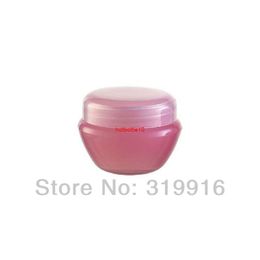 5g X 50 Pink Empty Plastic Cream Jar Pot for Makeup Cosmetic Craft Glitter,cosmetic jars and bottles ,Sample Container Canshipping