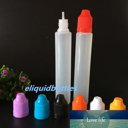 1500Pcs/Lot 1OZ E cigarette Bottle E liquid Bottles 30ml Dropper Plastic Empty Pen Style Bottle with Colourful ChildProof Cap