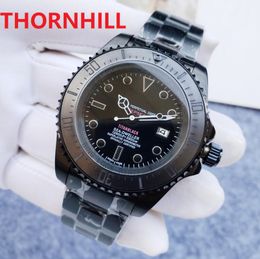 top model all dark tank black dial watch 43mm automatic Mechanical Watches men dress full 904L Stainless steel Sapphire waterproof Wristwatches nice gifts