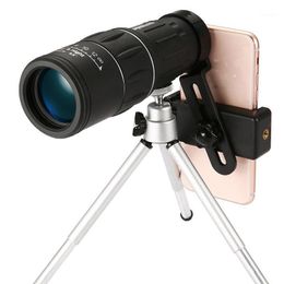 phone holder for telescope UK - Telescope & Binoculars 16X52 Upgrade HD Monocular Handheld Scope For Outdoor Hiking With Universal Smart Phone Holder And Tripod Watch Socce