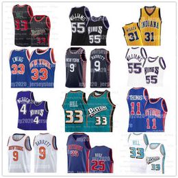 Reggie 31 Miller Grant 33 Hill Jersey Jason 55 Williams Patrick RJ 9 Barrett Ewing Derrick 25 Rose Isiah Dennis 10 Rodman Thomas