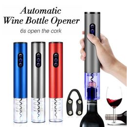 Automatic Bottle Opener for Red Wine Foil Cutter Electric Red Wine Openers Jar Opener Kitchen Accessories Gadgets Corkscrew 201223