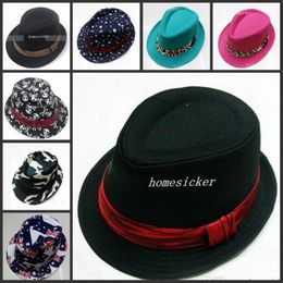 Baby kids children's Caps accessories hat boys grils hats fedora hat mixed Colour