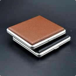 The Luxurious Metal Frosted Cigarette Case Shell Casing Storage Box High Quality Exclusive Design Portable Decorate Hot Cake