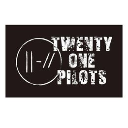 White Twenty One Pilots Flag, All Country 3x5ft Flags Printing, Hanging Advertising National Outdoor Indoor Usage