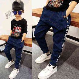 2017 Spring Winter Kids Jeans Thick Pants Boys Jeans Warm Children Jeans for Boys Casual Denim Pants 5-14Y Toddler High Quality G1220