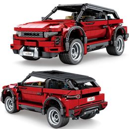 2020 NEW Technic Car SUV Off-road Evoque Supercar Building Blocks Kit Bricks Creator Classic Model kids Toys for Children gifts X0102