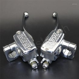 For 12 VMAX 1200 XJR1200 XJR1300 Motorcycle Brake 7/8" 22mm Handlebar Hydraulic Brake Master Cylinder Clutch Levers1