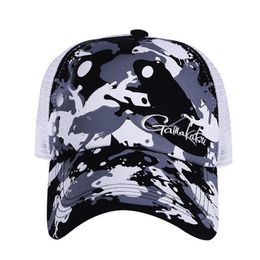 New Daiwa New Fishing Cap Hat Sun Protector Outdoor Sprots Breathable Anti-uv Man Sunscreen Leisure Summer Fishing Caps Y200714