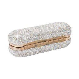 Ladies Clip Holder Daily Lipstick Case Party Fashion Gift With Mirror Organizer Home Travel Universal Luxurious Shiny Diamonds1310n