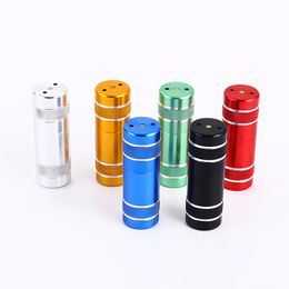 Latest Colourful Portable Cool Aluminium Alloy Cracker Puncture Bottle Opener Pollen Press Cream Whipper Dispenser Portable Smoking Tool DHL