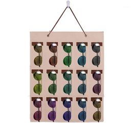 Sunglasses Storage Bags Doorway Wall Hanging Type Holder Pocket Home Organisation Eyeglass Container Display Bag