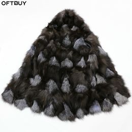 Only Inner Liner Does Not Contain Collar Outer Shell Real Coat Winter Jacket Women Fox Raccoon Rabbit Mink Fur Parka 201103