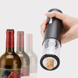 Kitchen Accessories Electric Wine Opener Automatic Red Wine Corkscrew Bottle Openers Kitchen Supplies Opening Tools Home Gadgets 201201