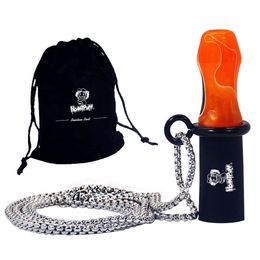 TOPPUFF Mix Colour Metal Hookah Mouthpiece ChiCha Narguile Mouth Tips with Hang Rope Strap Cachimba Shisha Accessories