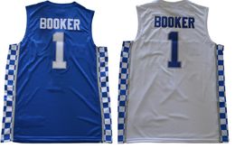 College Basketball Wears Jerseys 2022 1 Booker 3 jersey shirts Iverson 3 Popular Sport Trainers 21 Duncan Raul 0 WESTBROOK 33 Ewing 11 Young