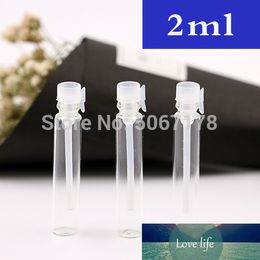 100/pcs 2ml Empty Glass Perfume Vials, 2ml Glass Bottle, Mini Parfum Sample Vial, Tester Perfume Tube Bottle with Drop Rod