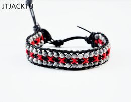 Tennis Grey Stone Woven Bracelet For Woman Christmas Gift1