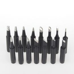 LY 900M-T High Quality Black Metal Solder Iron Tips Lead-Free Lower Temperature Soldering Welding Tools for 907.913.951,898D,852D+