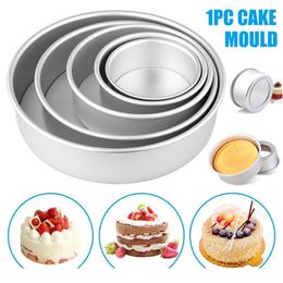 5/7/9/11/12 Inch Cake Mold Aluminium Alloy Round Diy Cakes Pastries Mould Baking Tin Pan Kitchen qylASB