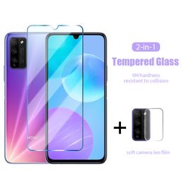 2IN1 Camera Lens Screen Protector on Play 8A 9A 6X 7X Play 3 4 4T pro Screen Protector on V10 V20 V30 Lite