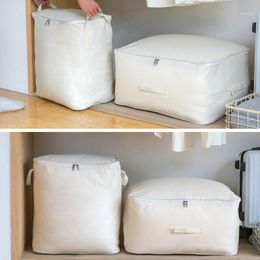 Storage Bags Foldable Bag Clothes Blanket Quilt Closet Sweater Organiser Box Pouches Moisture-proof Cabinet