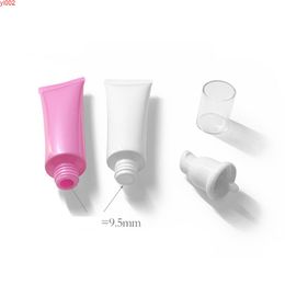 50ml Hot Sale Squeeze Tube Refillable Pump Bottle Emulsion Cream Soft Hose Lotion Cosmetic Containers Sample 50pcs/lot Emptygood qualtty