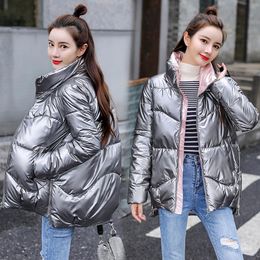Vielleicht New Winter Parkas High Quality Stand Collar Coat Women Fashion Jacket Winter Warm Woman Clothing Casual Jacket 201225