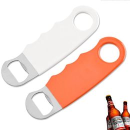 Stainless steel flat bottle opener Epoxy bottle opener beverage beer bottle opener