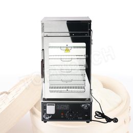 Commercial Stainless Steel Kitchen Electric Steam Bun Head Machine Bread Food Holding Cabinet Equipment