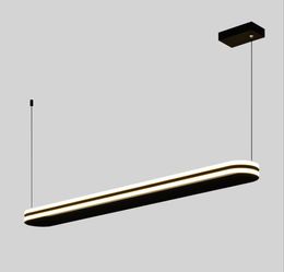 Modern Pendant Lights For Living Dining Room Bedroom LED Indoor Lighting Luminaria Black Gold Colour Lamp Decorations For Home