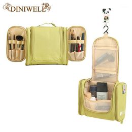 Storage Bags Wholesale- DINIWELL Portable Women Waterproof Cosmetic Makeup Organizer Bag For Camping Holiday Travel Outdoors1