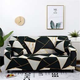 Sofa Slipcovers Modern Elastic Covers for Living Room Sectional Corner L-shape Chair Protector Couch Cover 1/2/3/4 Seater 220302