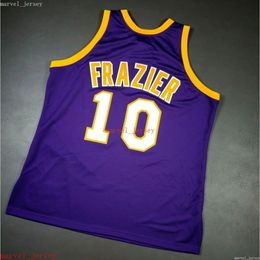 Custom Stitched Walt Frazier 1972 All Star Game Jersey XS-6XL Mens Throwbacks Basketball jerseys Cheap Men Women Youth