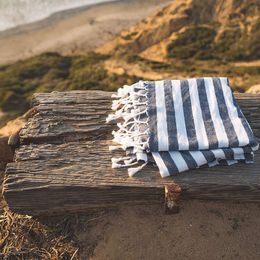 Turkish Beach Towel Oversized 40''x70'' Quick Dry 100% Cotton Peshtemal | Suitable for Backpacking,Camping,Gym Y200429