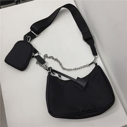 HBP shoulder bag purse Cardbag messenger bag handbag Woman bags new designer bag temperament fashion chain nylon cloth