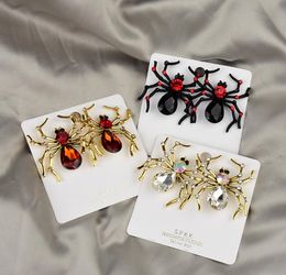 Halloween spider earrings European and American popular personality exaggerated animal earrings Jewellery GD718