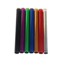 Newest Colorful Portable Removable Dry Herb Tobacco Holder Innovative Design Filter Smoking Tube Non-slip Handpipe Cigarette DHL