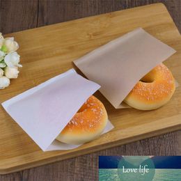 100pcs/pack Kraft Paper Bag Bread Gift Bags Baking Food Package Cake Supplies Toast Takeaway Wedding Party Decoration