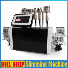 Lipo Laser Fat Burning 40KHZ Ultrasonic RF Vacuum Cavitation Radio Frequency Body Slimming Skin Tightening Face Lift Beauty Salon machine