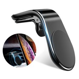 Magnetic Car Phone Holder Universal Air Vent Clip Mount for Samsung iPhone xiaomi Huawei GPS Navigation Car Mount Stand