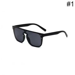 Einzelhandels-Designer-Sonnenbrillen, Outdoor-Sonnenbrillen, PC-Rahmen, modische, klassische Damenspiegel für Damen und Herren, Brillen, Unisex, 7 Farben