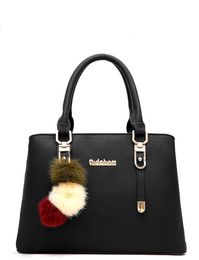 HBP Middle-aged bag female 2021 autumn and winter new soft leather simple handbag medium mother wild shoulder bag messenger bag