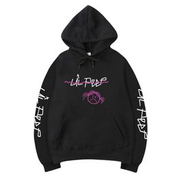 Lil Peep Hoodies Love men Толстовки с капюшоном Пуловеры с капюшоном Мужчины / Женщины sudaderas cry baby Хип-хоп Уличная мода Толстовка с капюшоном Мужской X1022