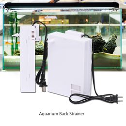 Aquarium Back Hanging Internal Philtre External Hang Up Waterfall Philtre Water Oxygen Circulation Pump Cleaner Tool Decoration Y200922