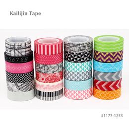 Kailijin Washi Tape Gift Wrapping Paper Tape Decoration Adhesive Tape